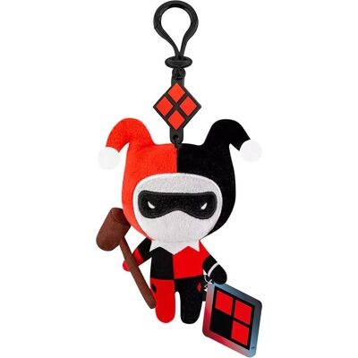 Cinereplicas, Schlüsselanhänger, Keychain Plush - Harley Quinn CR2784, Mehrfarbig Cinereplicas, Schlüsselanhänger, Keychain Plush - Harley Quinn CR2784, Mehrfarbig