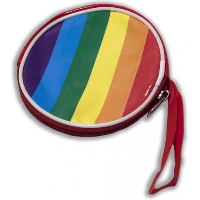 Pride, Unisex, Portemonnaie, Lgbt-Flaggen-Runder Geldb?Rse, Mehrfarbig Pride, Unisex, Portemonnaie, Lgbt-Flaggen-Runder Geldb?Rse, Mehrfarbig