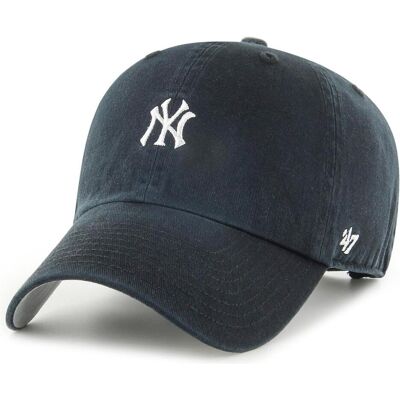Granna, Herren, Cap, 47 Brand MLB New York Yankees Base Runner Cap M B-BSRNR17GWS-BKC, Schwarz, (One Size) Granna, Herren, Cap, 47 Brand MLB New York Yankees Base Runner Cap M B-BSRNR17GWS-BKC, Schwarz, (One Size)