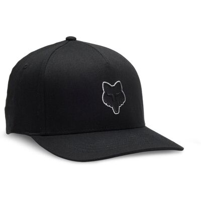 Fox, Herren, Cap, Hat 23 F-Head Flexfit Blk S/M, Schwarz Fox, Herren, Cap, Hat 23 F-Head Flexfit Blk S/M, Schwarz