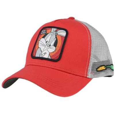 Capslab, Unisex, Cap, Looney Tunes Freegun-Kappe, Rot, (One Size) Capslab, Unisex, Cap, Looney Tunes Freegun-Kappe, Rot, (One Size)