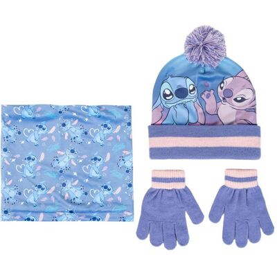 Disney Unisex, Schal, 3 Satz Stücke Snood Stitch & Angel, Blau Disney Unisex, Schal, 3 Satz Stücke Snood Stitch & Angel, Blau