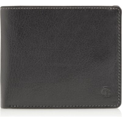 Castelijn & Beerens, Herren, Portemonnaie, Canyon Geldbörse RFID Leder 11,5 cm, Schwarz Castelijn & Beerens, Herren, Portemonnaie, Canyon Geldbörse RFID Leder 11,5 cm, Schwarz