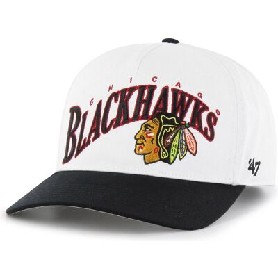 '47, Herren, Cap, NHL Chicago Blackhawks Wave?47 HITCH WEISS OSFA, Weiss '47, Herren, Cap, NHL Chicago Blackhawks Wave?47 HITCH WEISS OSFA, Weiss