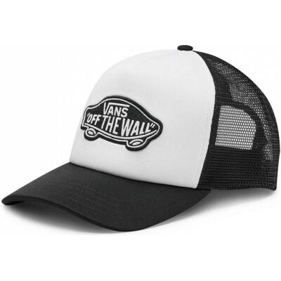 Vans, Unisex, Cap, CLASSIC PATCH CURVED BILL TRUCKER Black/White, Mehrfarbig, Weiss, Schwarz, (One Size) Vans, Unisex, Cap, CLASSIC PATCH CURVED BILL TRUCKER Black/White, Mehrfarbig, Weiss, Schwarz, (One Size)