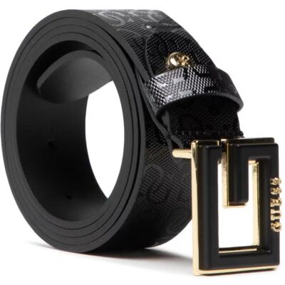 Guess Damen, Gürtel, Blackne, Textile Belt, Black, For Women, Size L, Schwarz, (L) Guess Damen, Gürtel, Blackne, Textile Belt, Black, For Women, Size L, Schwarz, (L)