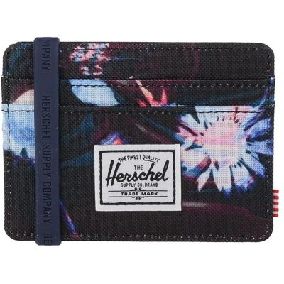 Herschel, Unisex, Portemonnaie, Charlie RFID-Geldbörse, Schwarz Herschel, Unisex, Portemonnaie, Charlie RFID-Geldbörse, Schwarz