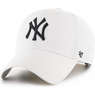 47 Brand, Herren, Cap, MLB New York Yankees, Weiss, (One Size) 47 Brand, Herren, Cap, MLB New York Yankees, Weiss, (One Size)