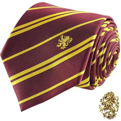 Cinereplicas, Krawatte + Fliege, Harry Potter: Gryffindor - mit Ansteck-Pin, Gelb, Rot Cinereplicas, Krawatte + Fliege, Harry Potter: Gryffindor - mit Ansteck-Pin, Gelb, Rot