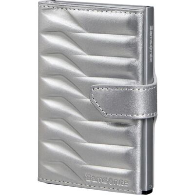 Samsonite Herren, Portemonnaie, ALU FIT 203 - SLIDE-UP W PROXIS, Silber Samsonite Herren, Portemonnaie, ALU FIT 203 - SLIDE-UP W PROXIS, Silber