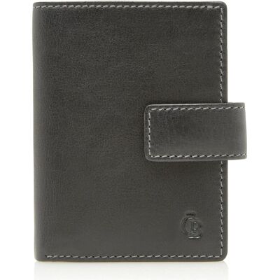 Castelijn & Beerens, Herren, Portemonnaie, Canyon Geldbörse RFID Leder 8 cm, Schwarz Castelijn & Beerens, Herren, Portemonnaie, Canyon Geldbörse RFID Leder 8 cm, Schwarz