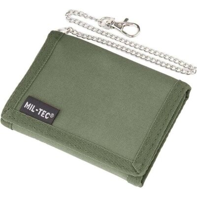 Mil-tec, Portemonnaie, Wallet with Chain OD Green, Grün Mil-tec, Portemonnaie, Wallet with Chain OD Green, Grün