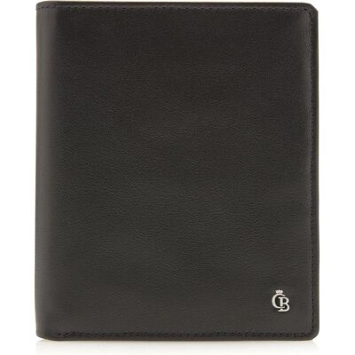 Castelijn & Beerens, Herren, Portemonnaie, Vita Geldbörse RFID Leder 10,5 cm, Schwarz Castelijn & Beerens, Herren, Portemonnaie, Vita Geldbörse RFID Leder 10,5 cm, Schwarz