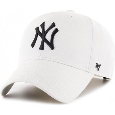 47 Brand, Jungen, Cap, Relaxed-Fit Kinder Cap - BASIC NY Yankees weiss Kids, Weiss, (52, 53, 54, 55, 56) 47 Brand, Jungen, Cap, Relaxed-Fit Kinder Cap - BASIC NY Yankees weiss Kids, Weiss, (52, 53, 54, 55, 56)