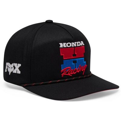 Fox, Herren, Cap, Honda Snapback Hat, Schwarz, (One Size) Fox, Herren, Cap, Honda Snapback Hat, Schwarz, (One Size)