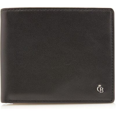 Castelijn & Beerens, Herren, Portemonnaie, Vita Geldbörse RFID Leder 12 cm, Schwarz Castelijn & Beerens, Herren, Portemonnaie, Vita Geldbörse RFID Leder 12 cm, Schwarz
