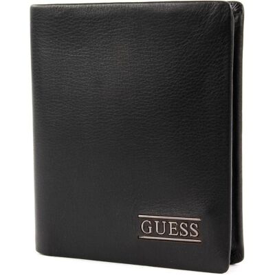 Guess Herren, Portemonnaie, New Boston, Textile Wallet, SM2513LEA22, Black, For Men, Schwarz Guess Herren, Portemonnaie, New Boston, Textile Wallet, SM2513LEA22, Black, For Men, Schwarz