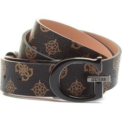 Guess Damen, Gürtel, Kunstleder Gürtel, Braun, (S) Guess Damen, Gürtel, Kunstleder Gürtel, Braun, (S)