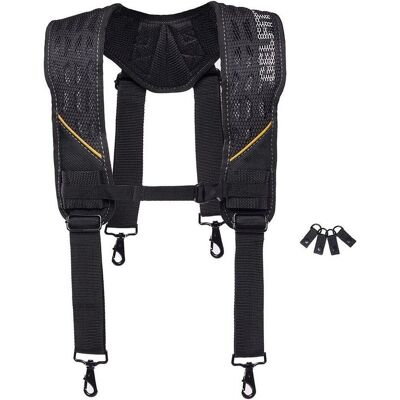 ToughBuilt, Herren, Gürtel, Gelfit, Schwarz, (One Size) ToughBuilt, Herren, Gürtel, Gelfit, Schwarz, (One Size)