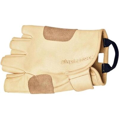 Singing Rock, Unisex, Handschuhe, Lederhandschuhe ohne Fingerkuppen Grippy 3/4, (9) Singing Rock, Unisex, Handschuhe, Lederhandschuhe ohne Fingerkuppen Grippy 3/4, (9)