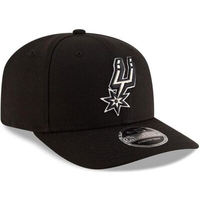 New Era, Herren, Cap, 9SEVENTY San Antonio Spurs NBA Team Black Stretch Snapback Cap - 60755445, Schwarz, (One Size) New Era, Herren, Cap, 9SEVENTY San Antonio Spurs NBA Team Black Stretch Snapback Cap - 60755445, Schwarz, (One Size)