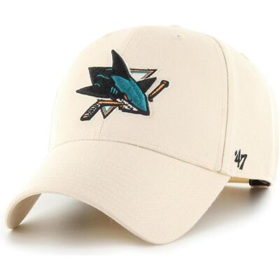 47 Brand, Herren, Cap, Snapback Cap - NHL San Jose Sharks Natural Beige, Beige 47 Brand, Herren, Cap, Snapback Cap - NHL San Jose Sharks Natural Beige, Beige