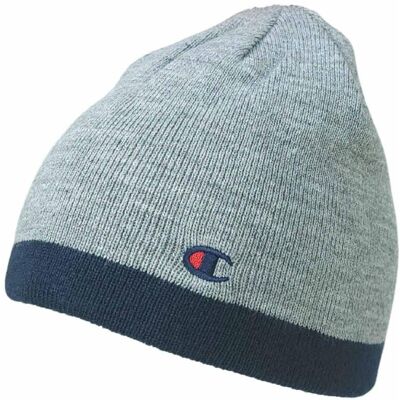 Champion, Unisex, Mütze, Wendbare Beanie, Weiss, Silber, Grau, (One Size) Champion, Unisex, Mütze, Wendbare Beanie, Weiss, Silber, Grau, (One Size)