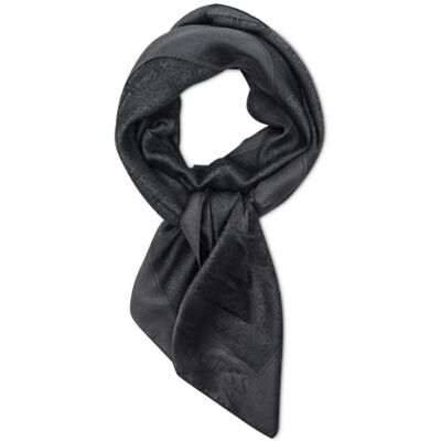 Guess Damen, Schal, Rossana, Textile Scarf, Coal, 4G Logo, AW8851 POL03, 135 x 135 cm, F, Schwarz Guess Damen, Schal, Rossana, Textile Scarf, Coal, 4G Logo, AW8851 POL03, 135 x 135 cm, F, Schwarz