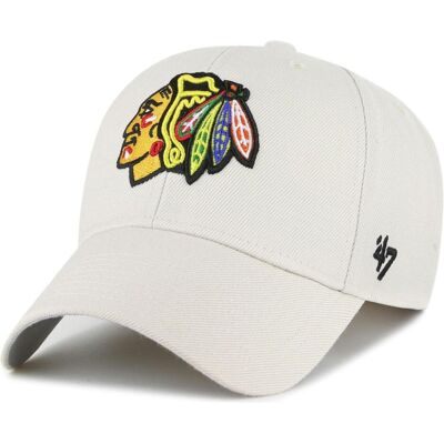 47 Brand, Herren, Cap, NHL Chicago Blackhawks Bone, Beige, (One Size) 47 Brand, Herren, Cap, NHL Chicago Blackhawks Bone, Beige, (One Size)