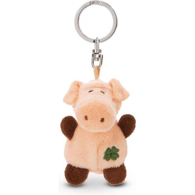 Magni, Unisex, Schlüsselanhänger, NICI Schlüsselanhänger Schwein mit Kleeblatt 5cm, Mehrfarbig, Rosa Magni, Unisex, Schlüsselanhänger, NICI Schlüsselanhänger Schwein mit Kleeblatt 5cm, Mehrfarbig, Rosa