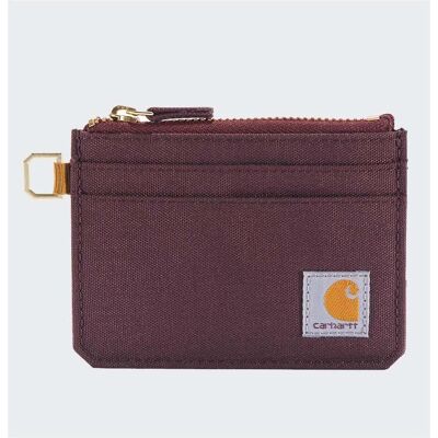 Carhartt, Damen, Portemonnaie, Portfel na Karty Nylon Duck Deep Wine, Mehrfarbig Carhartt, Damen, Portemonnaie, Portfel na Karty Nylon Duck Deep Wine, Mehrfarbig