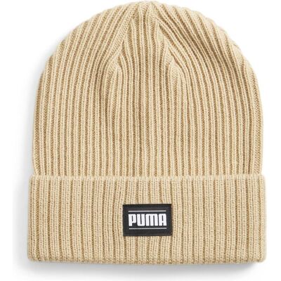 Puma Herren, Mütze, Ribbed Classic Cuff Beanie, Beige Puma Herren, Mütze, Ribbed Classic Cuff Beanie, Beige