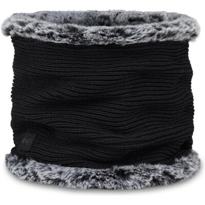 Buff, Unisex, Schal, Gestrickter Halswärmer Kesha Schwarzes Bandana, Schwarz Buff, Unisex, Schal, Gestrickter Halswärmer Kesha Schwarzes Bandana, Schwarz