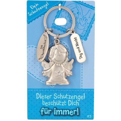 Depesche, Herren, Schlüsselanhänger, Schlüsselanhänger 003 Schutzengel silber, Silber Depesche, Herren, Schlüsselanhänger, Schlüsselanhänger 003 Schutzengel silber, Silber