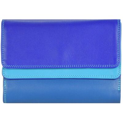 Mywalit, Damen, Portemonnaie, Geldbörse Double Flap Purse Wallet, Blau Mywalit, Damen, Portemonnaie, Geldbörse Double Flap Purse Wallet, Blau