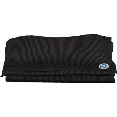 North Sails, Herren, Schal, Black Cotton Men Scarf, Schwarz North Sails, Herren, Schal, Black Cotton Men Scarf, Schwarz