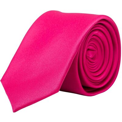 Korntex, Krawatte + Fliege, Krawatte - Schmal, Pink Korntex, Krawatte + Fliege, Krawatte - Schmal, Pink