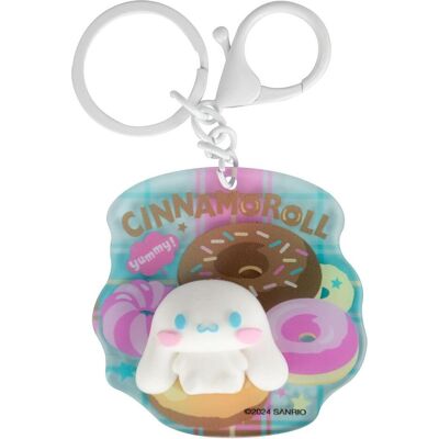 Blue Sky Mädchen, Schlüsselanhänger, Sanrio 3D Acryl Schlüsselanhänger Cinnamoroll, Mehrfarbig Blue Sky Mädchen, Schlüsselanhänger, Sanrio 3D Acryl Schlüsselanhänger Cinnamoroll, Mehrfarbig