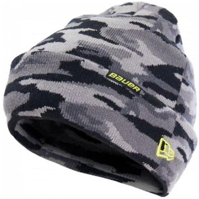 Bauer, Jungen, Mütze, NE Jr Wintermütze, Grau, Schwarz Bauer, Jungen, Mütze, NE Jr Wintermütze, Grau, Schwarz