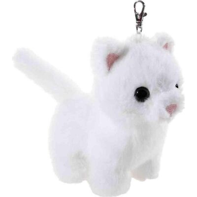Heunec, Schlüsselanhänger, Keyring Katze weiss, Schlüsselanhänger, Anhänger, Glücksbringer, 11 cm, 181779, Weiss Heunec, Schlüsselanhänger, Keyring Katze weiss, Schlüsselanhänger, Anhänger, Glücksbringer, 11 cm, 181779, Weiss