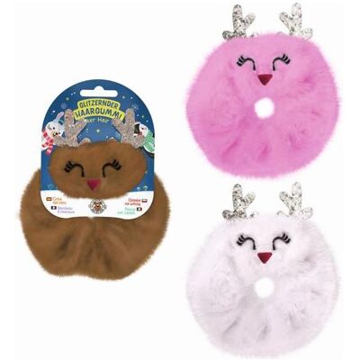 Trendhaus, Haargummi, MAGIC MOMENTS SNOW FRIENDS Haargummi Rentier, 3-fach sortiert (Haargummi) Trendhaus, Haargummi, MAGIC MOMENTS SNOW FRIENDS Haargummi Rentier, 3-fach sortiert (Haargummi)