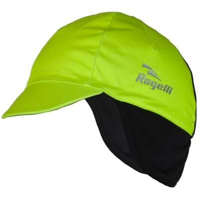 Rogelli, Unisex, Cap, PROTTETIVO winter cap with visor, yellow, Gelb, (One Size) Rogelli, Unisex, Cap, PROTTETIVO winter cap with visor, yellow, Gelb, (One Size)
