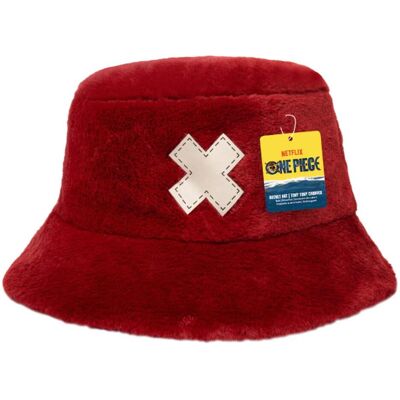 Cinereplicas, Unisex, Hut, Bucket hat, Rot, Weiss, (One Size) Cinereplicas, Unisex, Hut, Bucket hat, Rot, Weiss, (One Size)