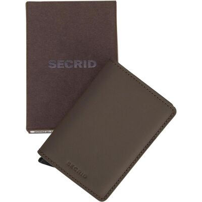 Secrid, Herren, Portemonnaie, Slimwallet Matte Truffle, Braun Secrid, Herren, Portemonnaie, Slimwallet Matte Truffle, Braun