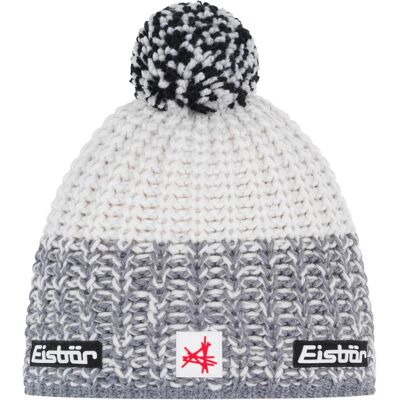Eisbär, Unisex, Mütze, Refocus Pompon Ski Austria, Weiss, Grau, (One Size) Eisbär, Unisex, Mütze, Refocus Pompon Ski Austria, Weiss, Grau, (One Size)