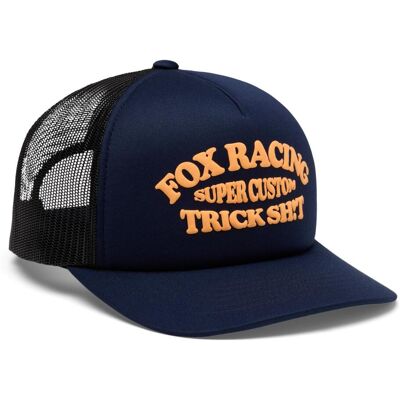 Fox, Herren, Cap, Trick Mesh Trucker Hat, Blau, (One Size) Fox, Herren, Cap, Trick Mesh Trucker Hat, Blau, (One Size)