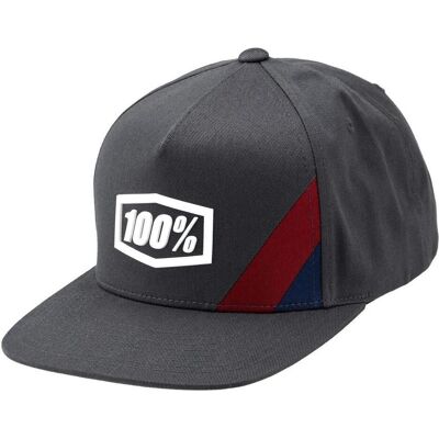 100%, Unisex, Cap, Snapback-Cap Cornerstone, Grau, (One Size) 100%, Unisex, Cap, Snapback-Cap Cornerstone, Grau, (One Size)