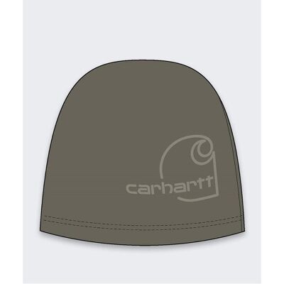 Carhartt, Herren, Mütze, Fleecemütze in staubigem Olivgrün mit Prägung, Grün, (One Size) Carhartt, Herren, Mütze, Fleecemütze in staubigem Olivgrün mit Prägung, Grün, (One Size)