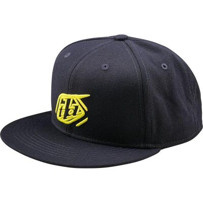 Troy Lee Designs, Herren, Cap, Flat Bill Snapback Cap, Badge, navy, one size, Blau, (One Size) Troy Lee Designs, Herren, Cap, Flat Bill Snapback Cap, Badge, navy, one size, Blau, (One Size)