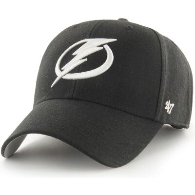47 Brand, Herren, Cap, NHL Tampa Bay Lightning, Schwarz, (One Size) 47 Brand, Herren, Cap, NHL Tampa Bay Lightning, Schwarz, (One Size)